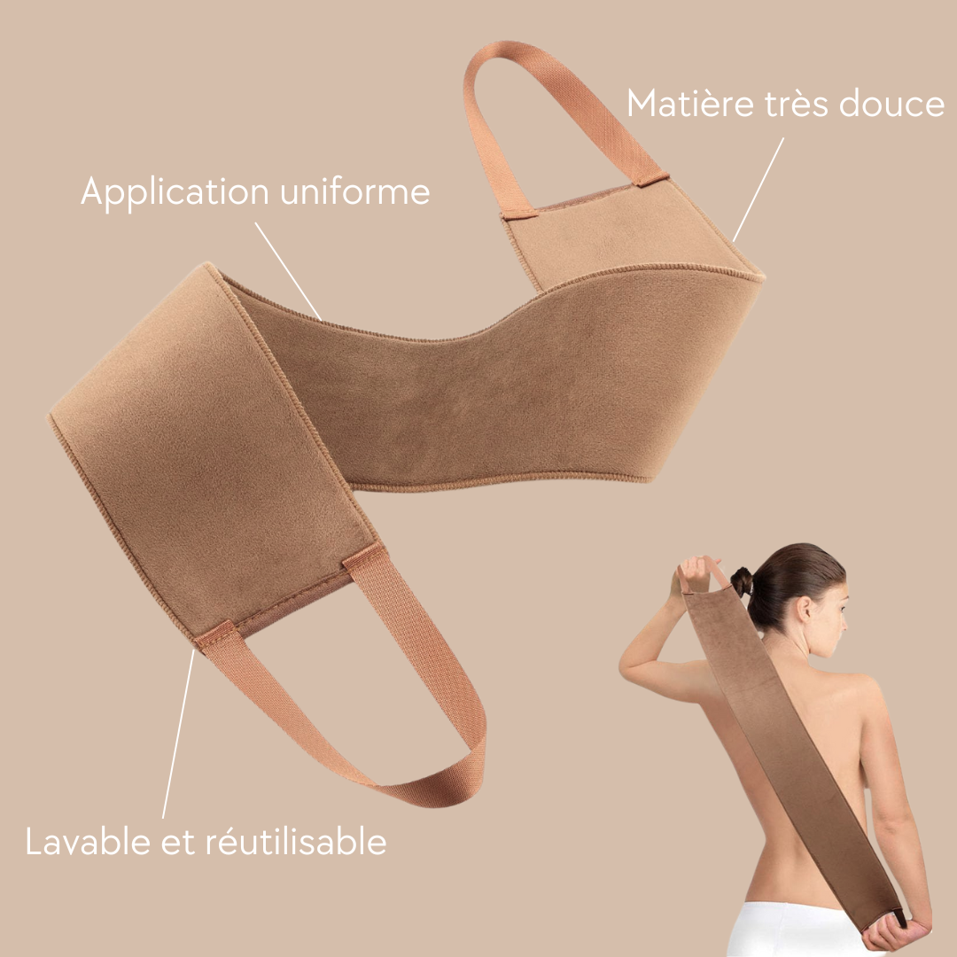 bandeau applicateur dos