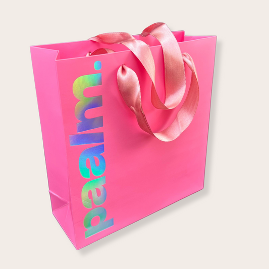 Sac cadeau rose